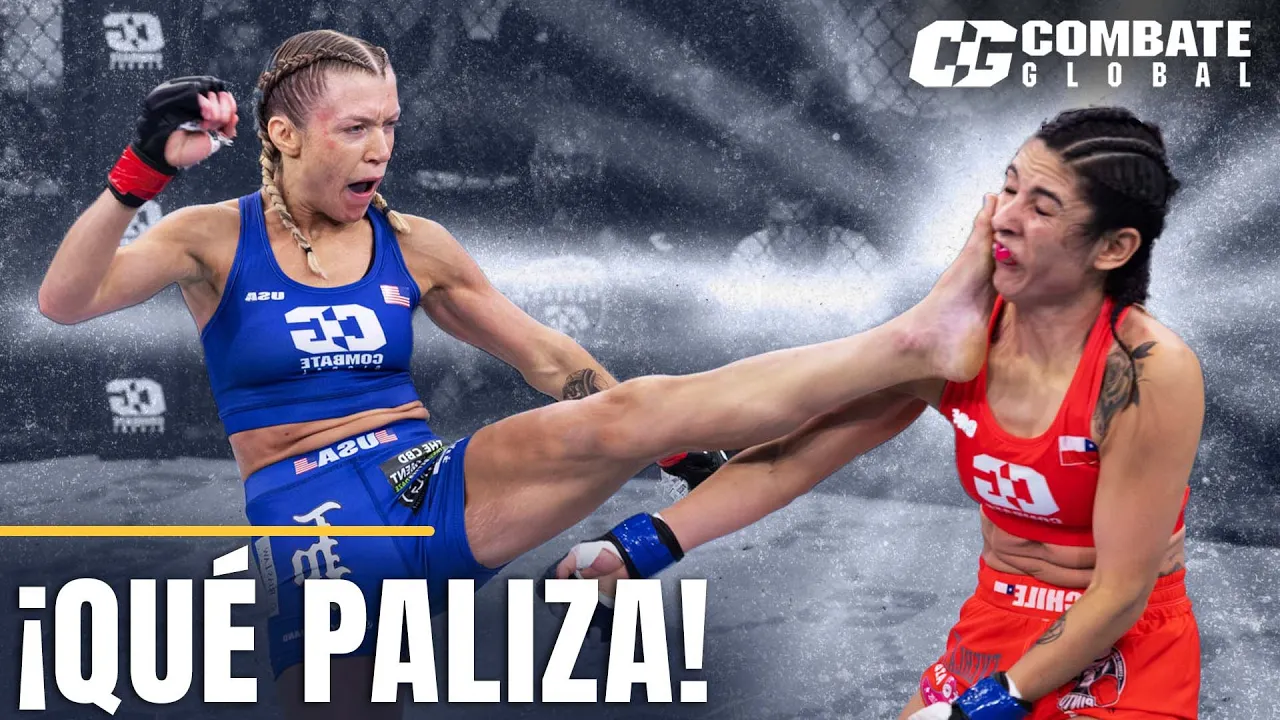 ¿La MUJER más SALVAJE? | Melissa Goméz vs Anna Somers I Combate Global 68