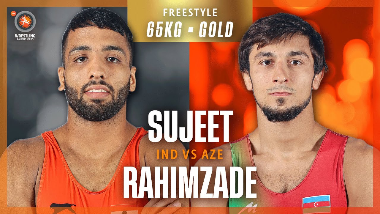 Sujeet SUJEET (IND) vs. Ali RAHIMZADE (AZE) | RANKING SERIES 2025 | Gold Medal | FS 65Kg