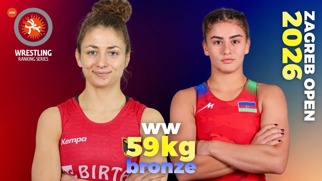 Elena Heike BRUGGER (GER) vs. Hiunai HURBANOVA (AZE). RANKING SERIES 2026 | Bronze Medal | WW 59Kg