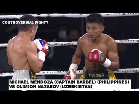 CAPTAIN BARBEL OUT?? MICHAEL MENDOZA (PHILIPPINES) VS OLIMJON NAZAROV (UZBEKISTAN)