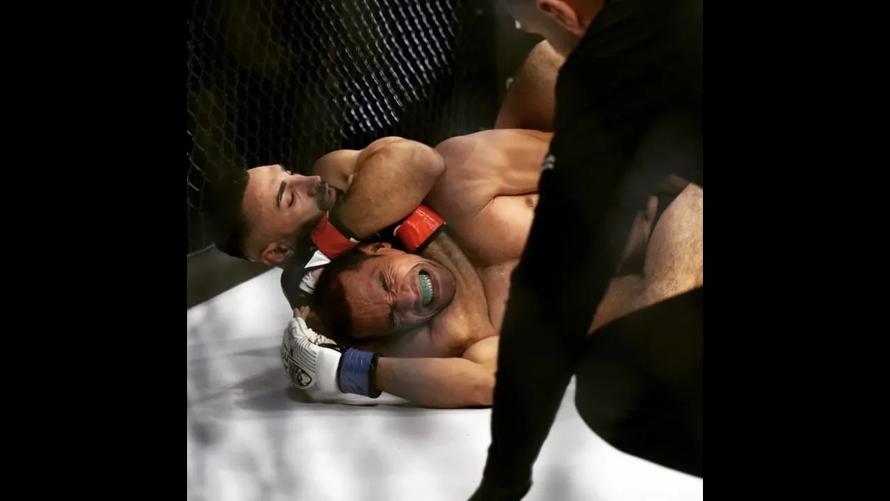 German beast Alan Omer vs the Premature finisher Reydon Romero background