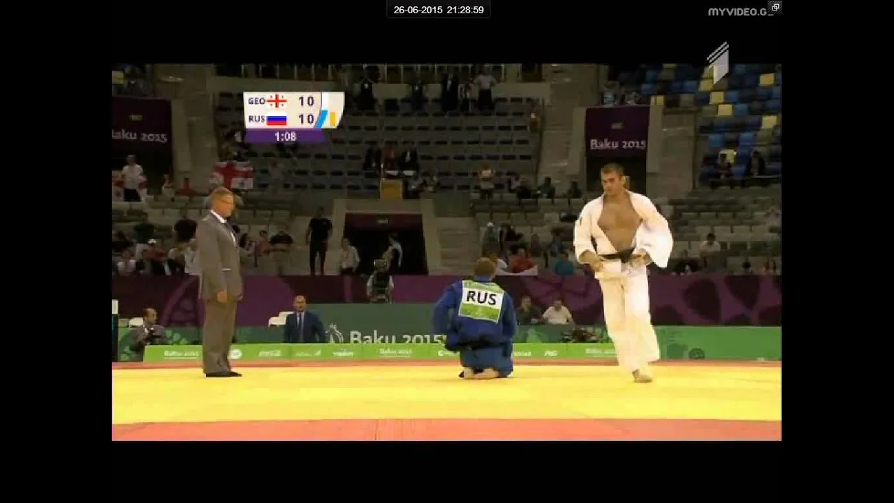 Avtandil Tchrikishvili vs Ivan Nifontov European games Baku 2015 background