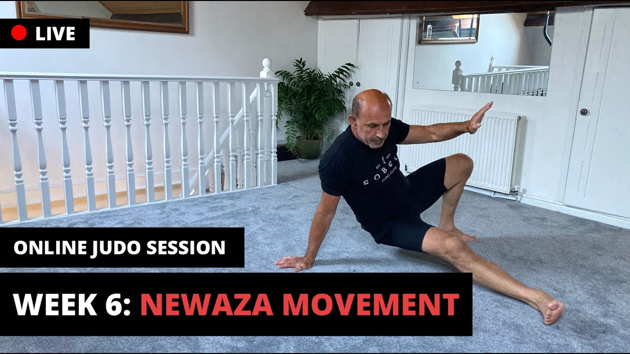Home Judo Workout | Week 6 | Newaza movement Online Judo Lesson background