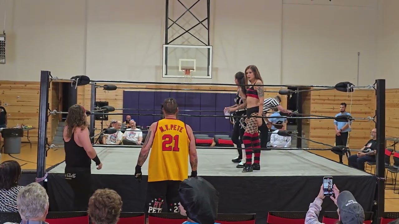 Creed Costello & MVPete vs Daughters of Darkness (BMFX Power Elite Tag Team Titles) - BMFX 10/20/24 background