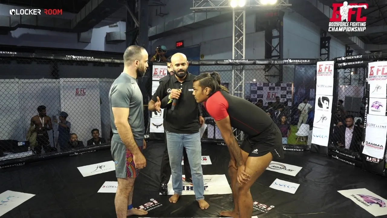 Syed Rufaid vs Tanish Gupta | Bodyforce Fighting Championship | AIMMAF | Grappling Title Fight background
