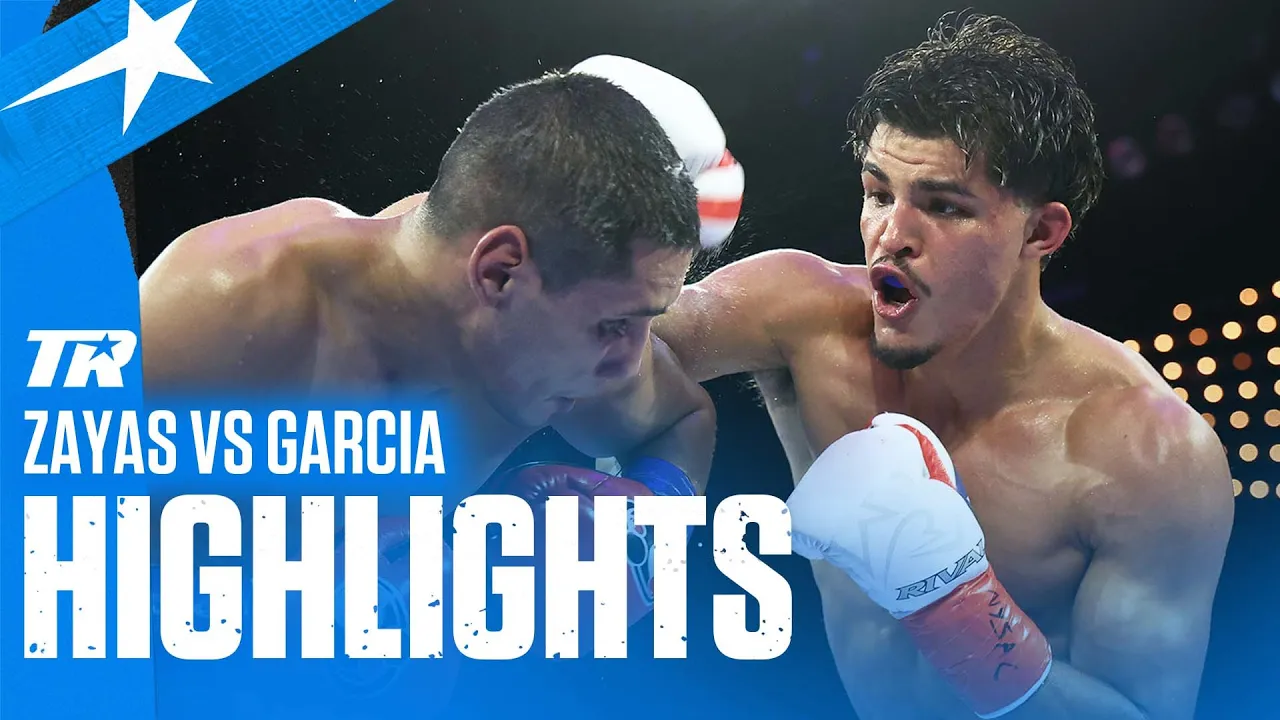 Xander Zayas Outbattles Jorge Garcia To Earn His First World Title! | FIGHT HIGHLIGHTS background