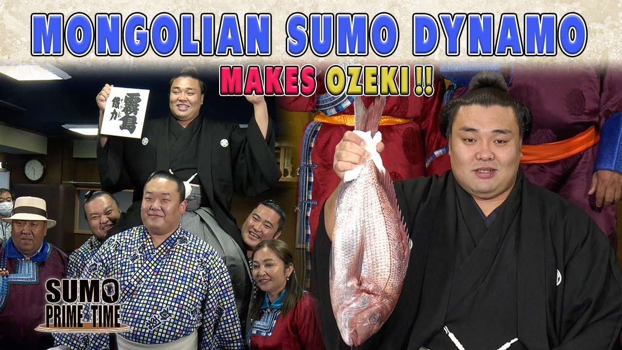 THE ROAD TO OZEKI FOR MONGOLIAN SUMO WRESTLER KIRIBAYAMA background