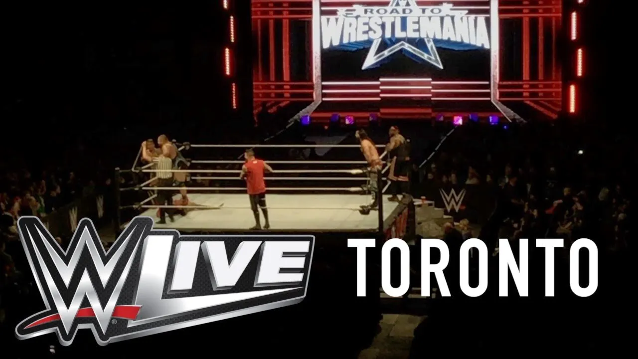WELCOME BACK TO MY KINGDOM! WWE RETURNS TO TORONTO! background