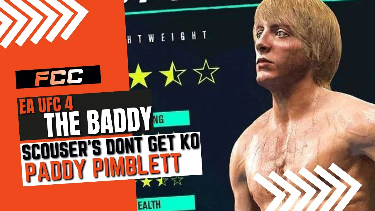PADDY THE BADDY IN UFC 4! HOW TO USE THE BADDY W/ TOP JAY MMA FROM THE TOP 100