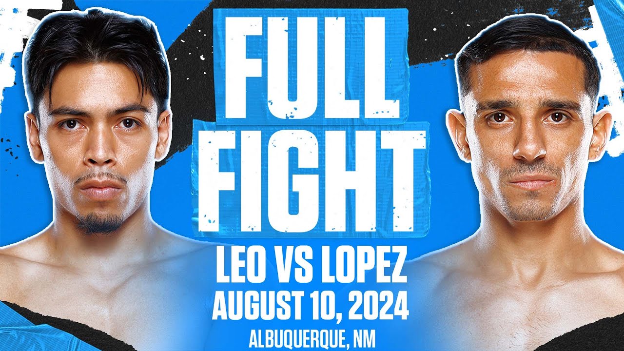 KO OF THE YEAR! Angelo Leo vs Luis Alberto Lopez | AUG 10, 2024