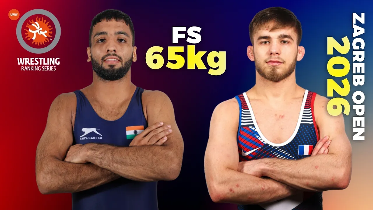 Khamzat Timourovitch ARSAMERZOUEV (FRA) vs Sujeet SUJEET (IND). Zagreb 2026 | Quarter Final | 65 Kg