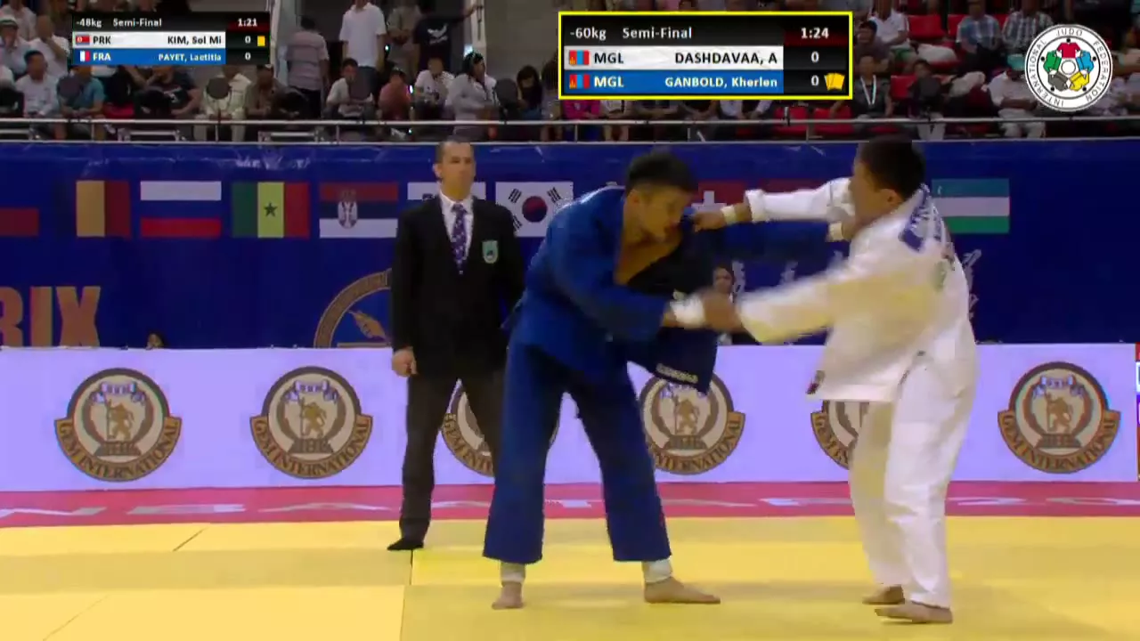 Amartuvshin Dashdavaa vs Kherlen Ganbold Grand-Prix Ulaanbaatar 2015