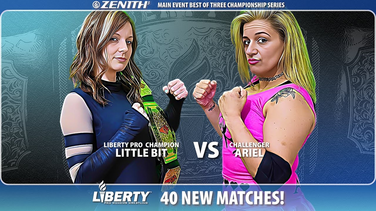 Million Dollar Baby Accepts Ariel's Challenge on Behalf of Little Bit! backdrop