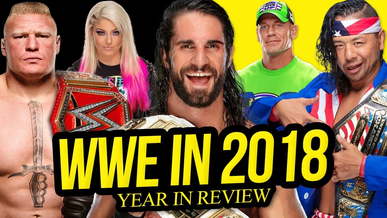 YEAR IN REVIEW | The WWE in 2018 (Full Year Documentary) background