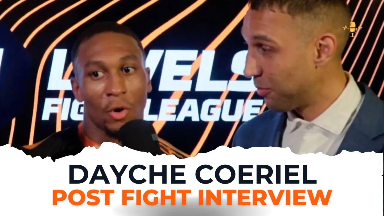 Dayche Coeriel | Post-Fight Interview background