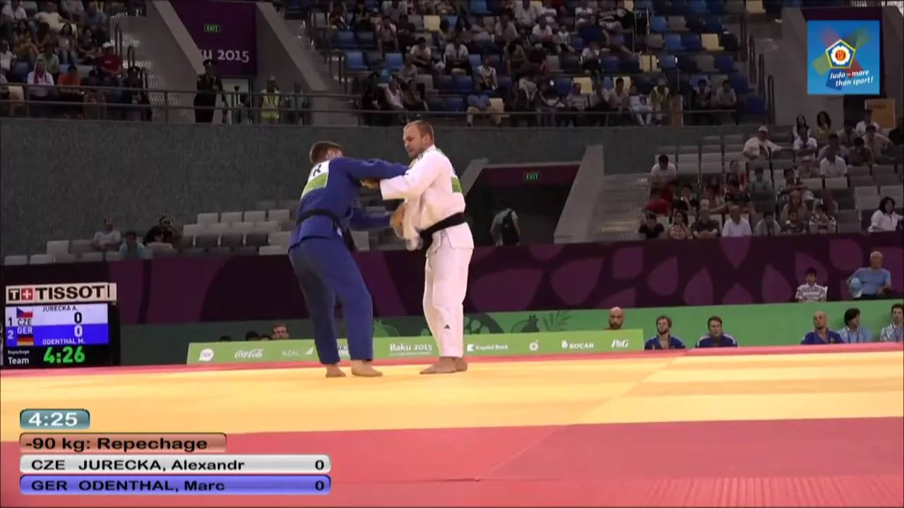 Germany vs Czech Republic European judo teams championships - Baku 2015