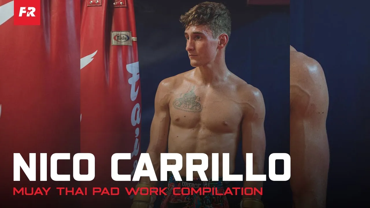 Nico Carrillo Muay Thai Pad Work Compilation | Muay Thai Training