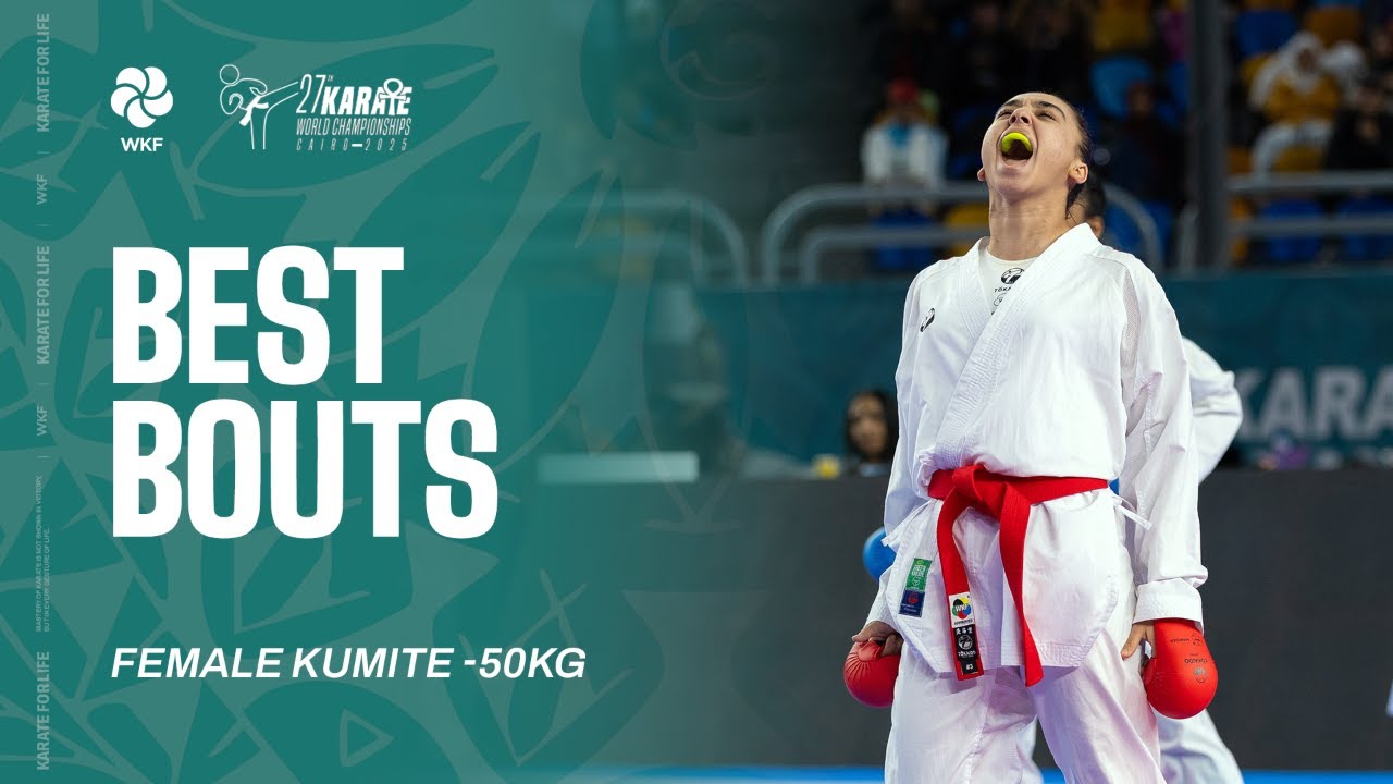 Best Bouts of #KarateCairo2025 | Gulshan Alimardanova (UZB) vs Shahmalarani Chandran (MAS)  |