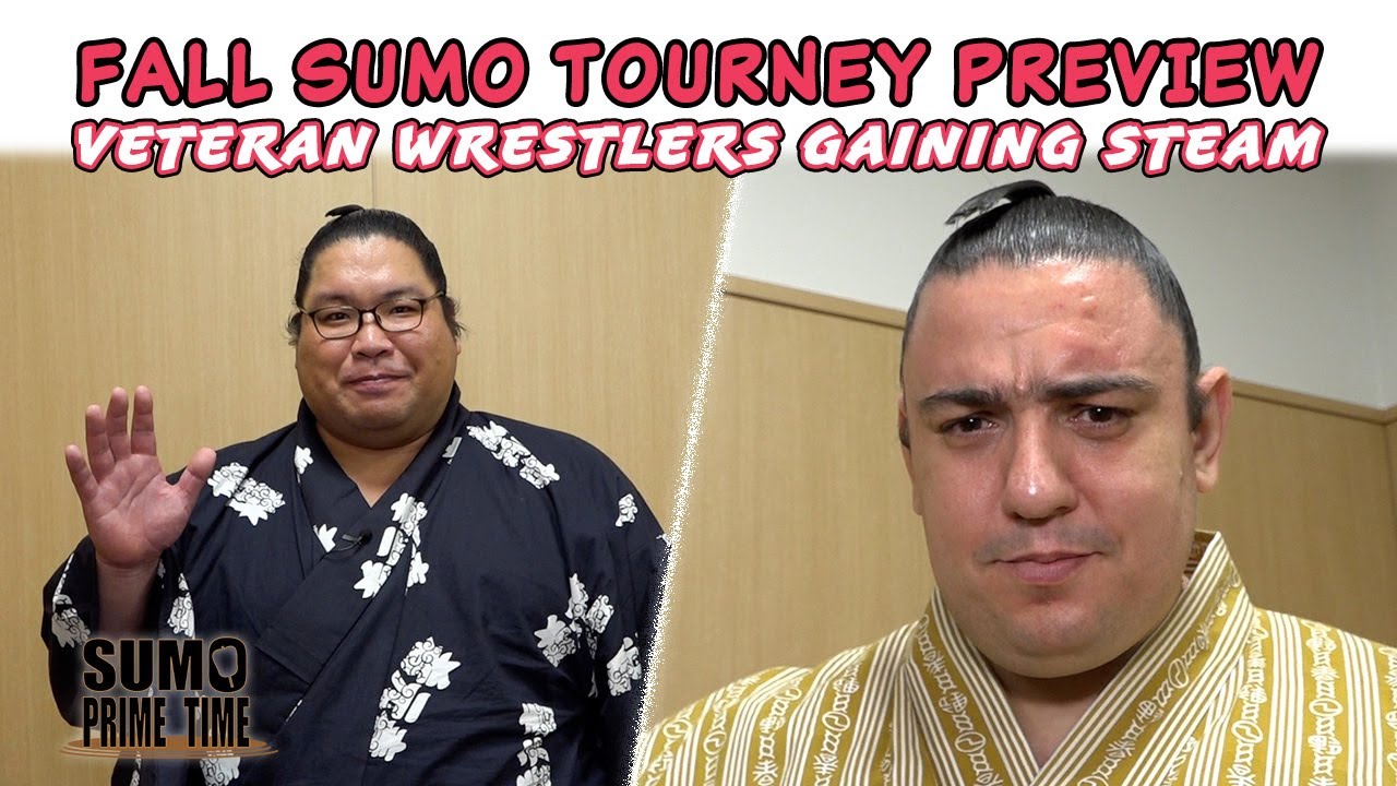 VETERAN SUMO WRESTLERS AIMING TO MAKE A STATEMENT