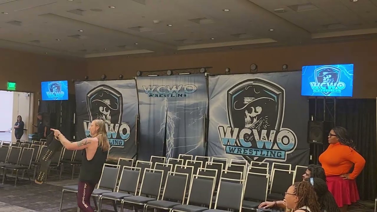 Christian Kash vs Mark Magnus vs Jordan James (Outlaw Title) - WCWO PopCon 6/28/25