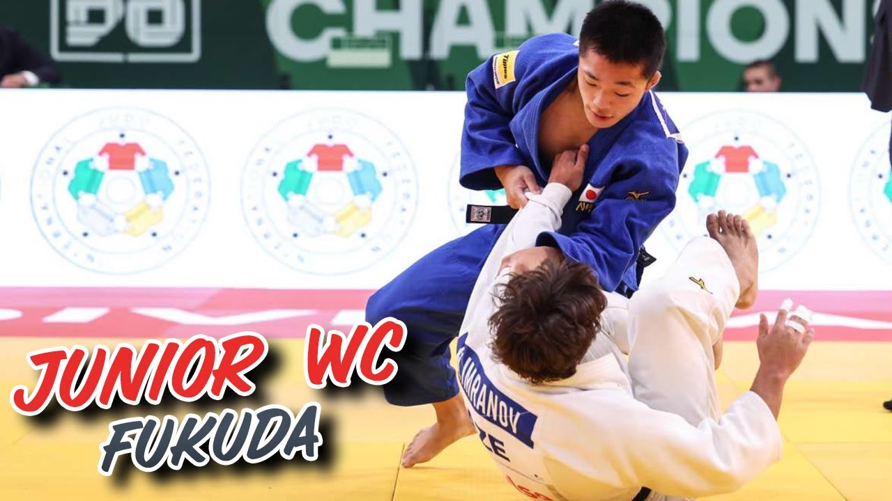 Rising Star FUKUDA takes GOLD at Judo Junior Judo World Championships background