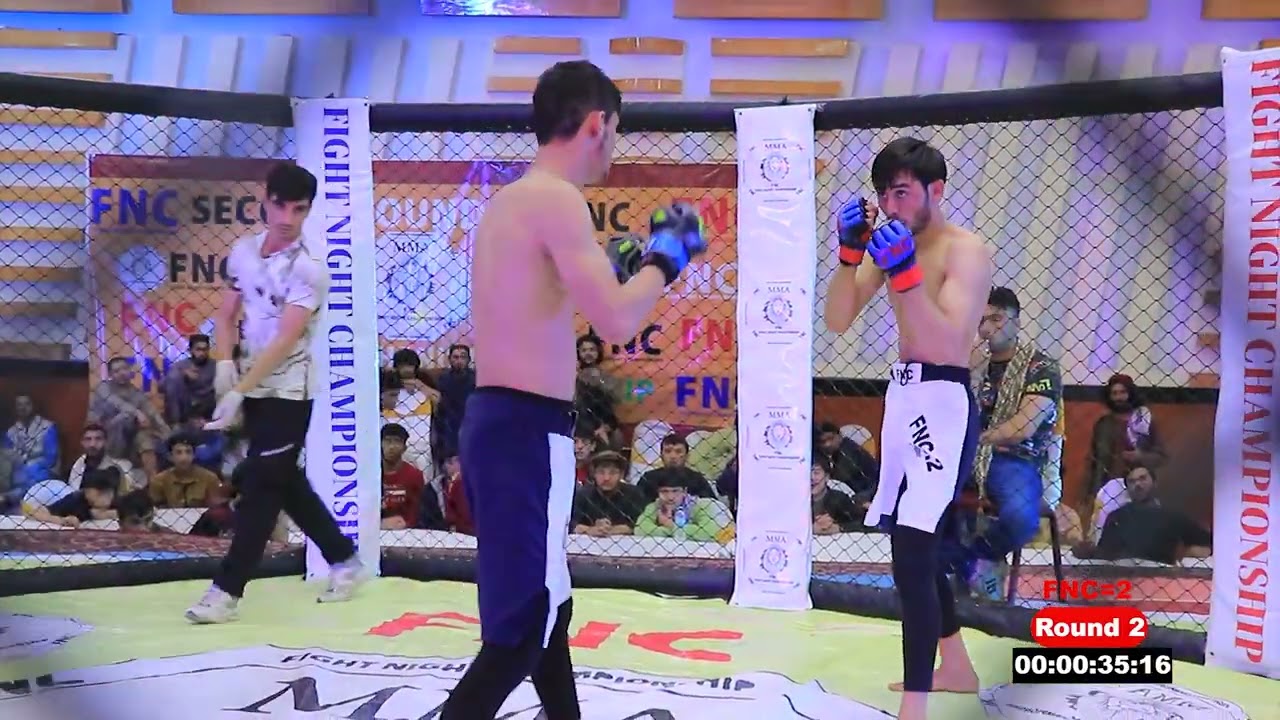FNC2_Full fight Jawid Baghlani Vs Abdul Basit Azimi backdrop