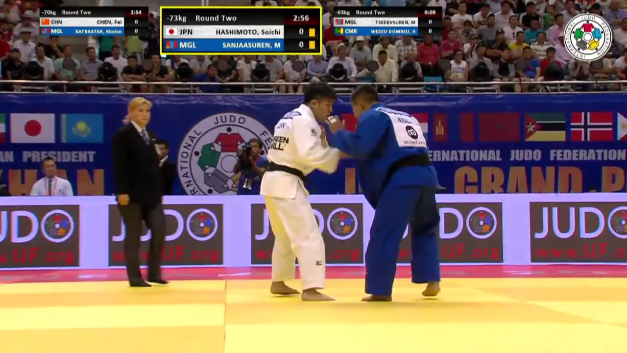 Miyaragchaa Sanjaasuren vs Soichi Hashimoto Grand-Prix Ulaanbaatar 2015