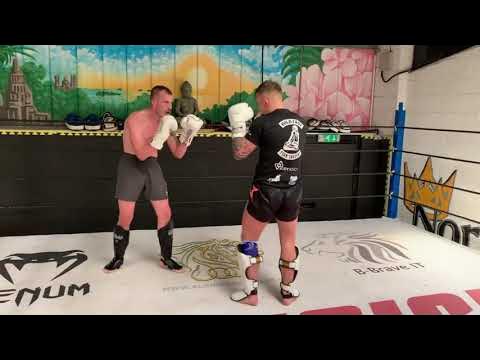 Technical Muay Thai Sparring with Owen Trykowski and Jack Cooper