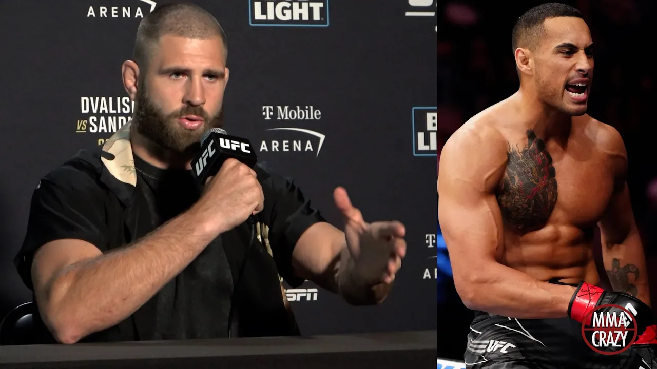 Jiri Prochazka slams Carlos Ulberg for DECLINING fight with him "I don't care what he wants" background