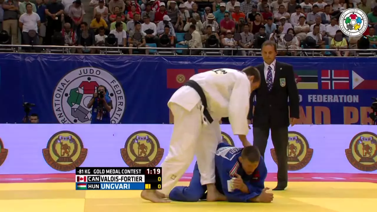 Antoin Valois-Fortier vs Attila Ungvari Grand-Prix Ulaanbaatar 2015