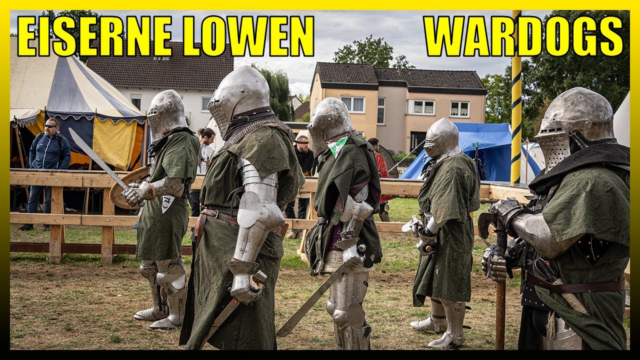 BUHURT MEDIEVAL COMBAT: 5 VS 5 EISERNE LOWEN VS WARDOGS backdrop