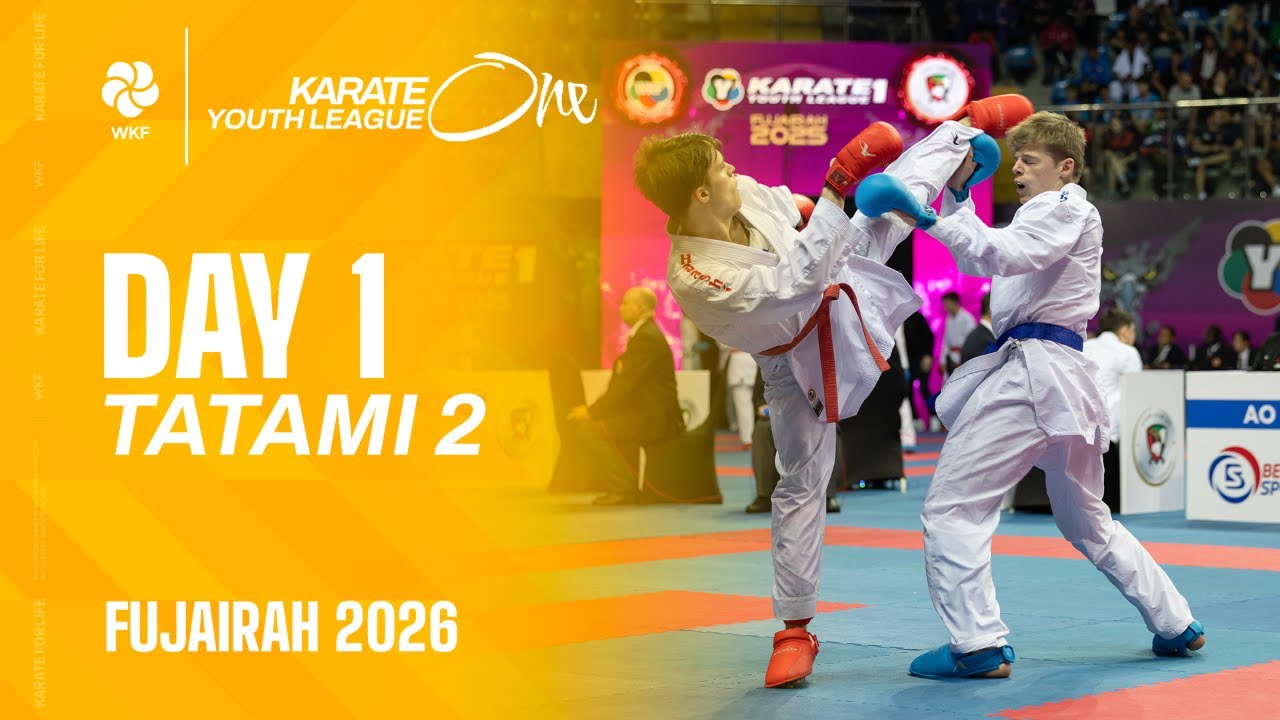 KARATE One Youth League Fujairah  | Day 1 - Tatami 2 |