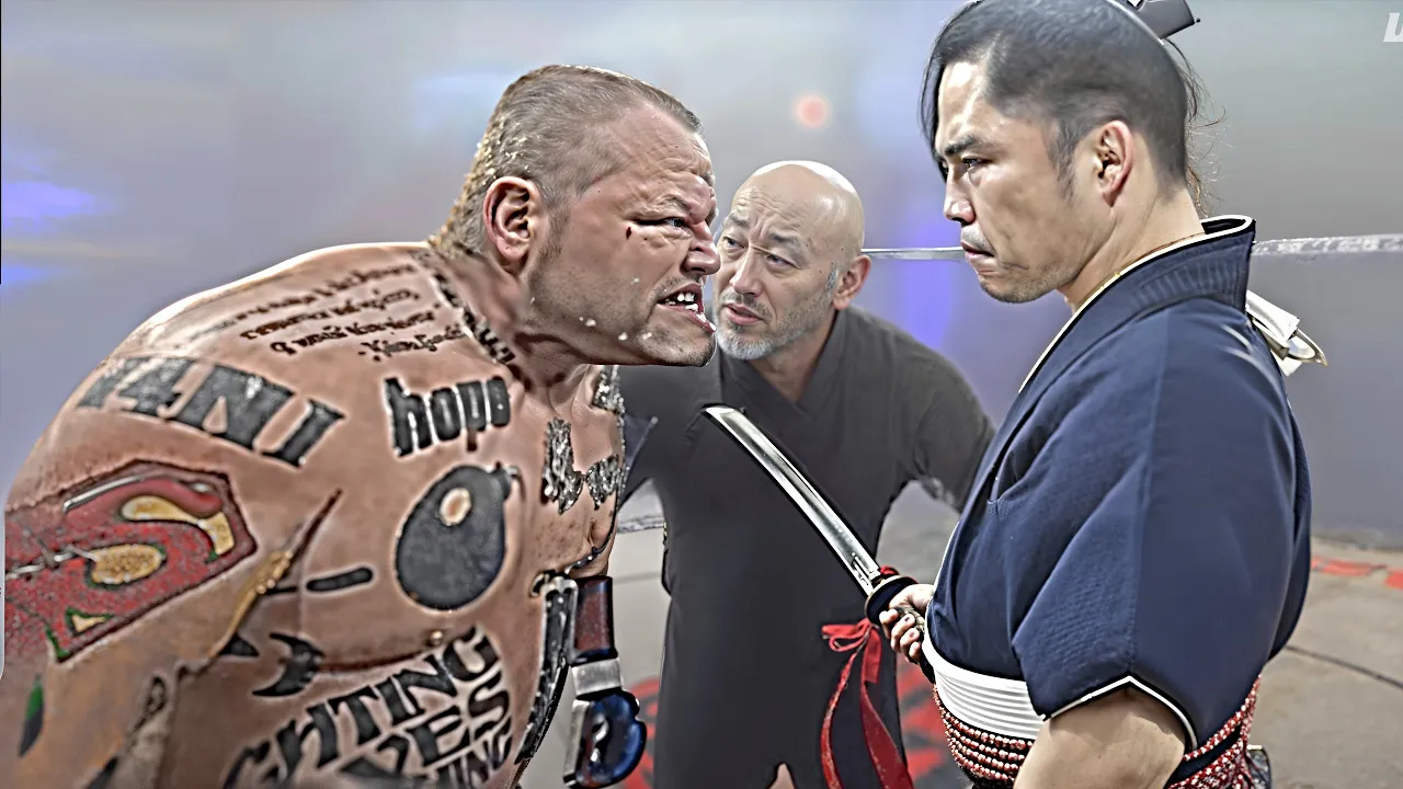 CRAZY American Takes on Japanese Samurai…FATAL MISTAKE background