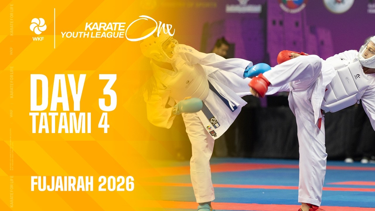 KARATE One Youth League Fujairah  | Day 3 - Tatami 4 |