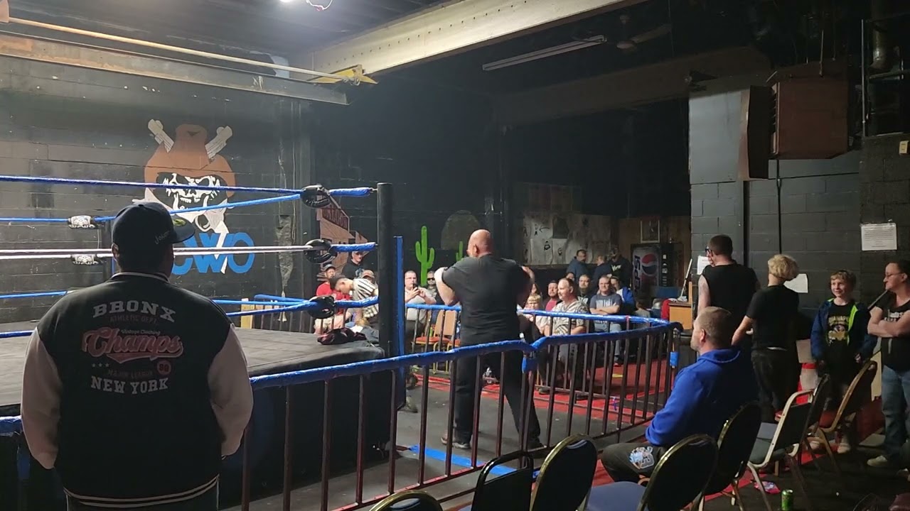 Jordan James vs Cameron Saturn (No DQ #1 Contender Match for the WCWO Outlaw Title) - WCWO 4/26/24 background