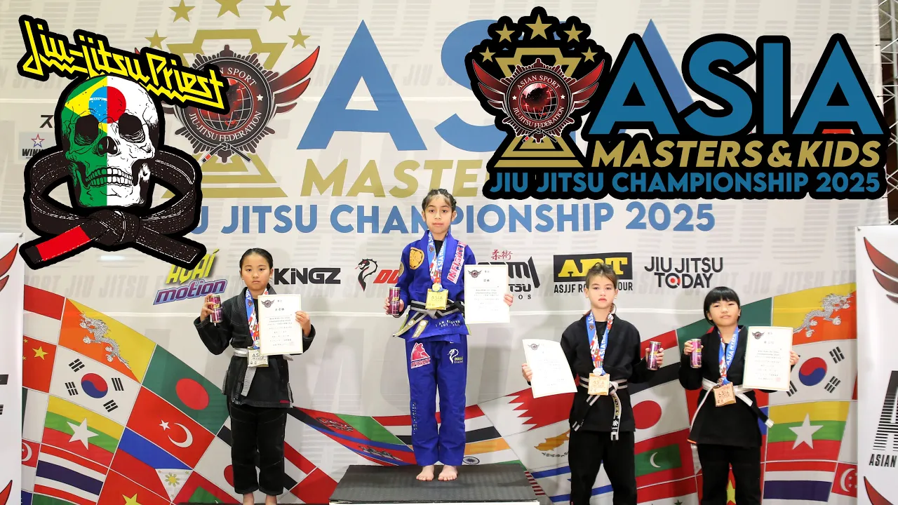 【FULL FIGHT】藤本光希 vs ティアラ・ヒガ/ ASJJF ASIA KIDS 2025 【ブラジリアン柔術】