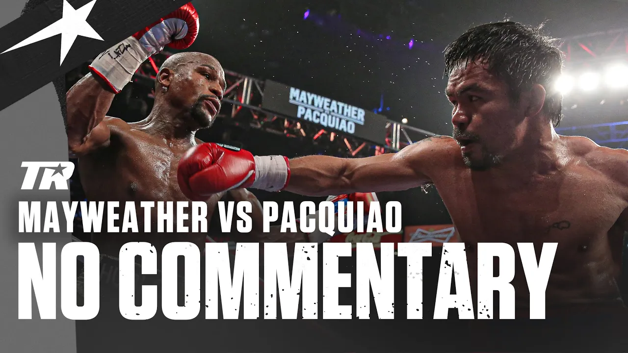 Floyd Mayweather vs Manny Pacquiao | Full Fight NO COMMENTARY background