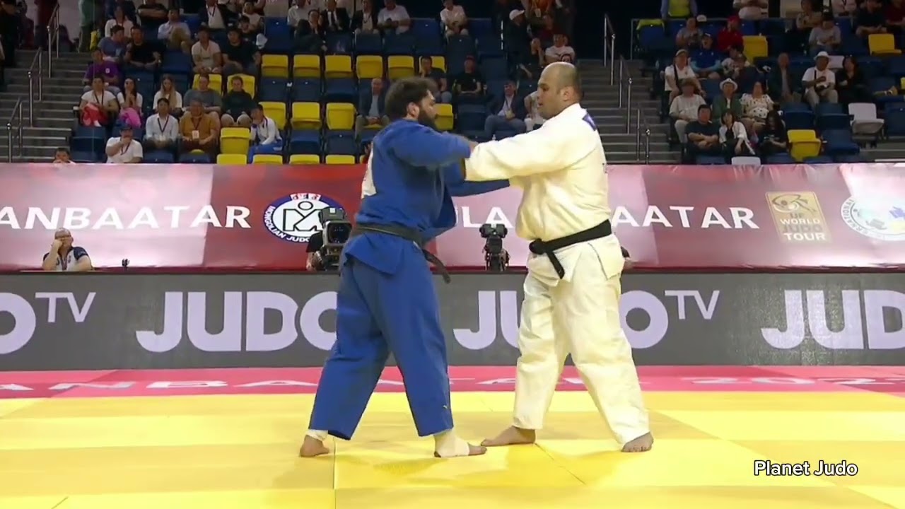 Ushangi KOKAURI 🇦🇿 🆚️ Inal TASOEV 🇷🇺 | полуфинал /+100кг | Большой Шлем Улан-Батор 2023 