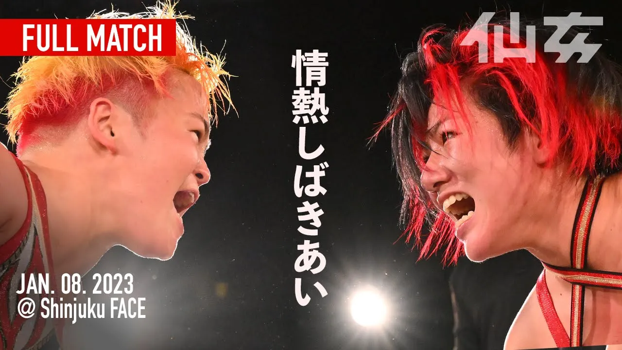 【女子プロレス】岩田美香vs水波綾〜2023 1 8新宿FACE〜 background