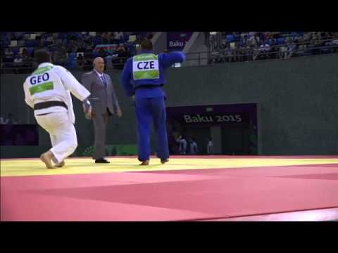 Levan Matiashvili vs Michal Horak European judo teams championships - Baku 2015 background