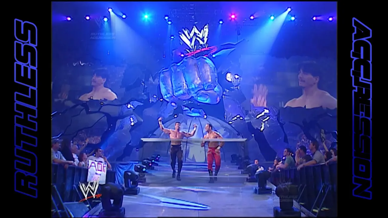 Rikishi & Mark Henry vs. Chavo Guerrero & Eddie Guerrero - Tag Team Tournament | SmackDown! (2002