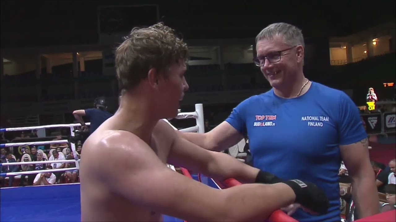 Viljami Peltonen v Ernazar Rsaliev Uzebekistan World Cup 2024