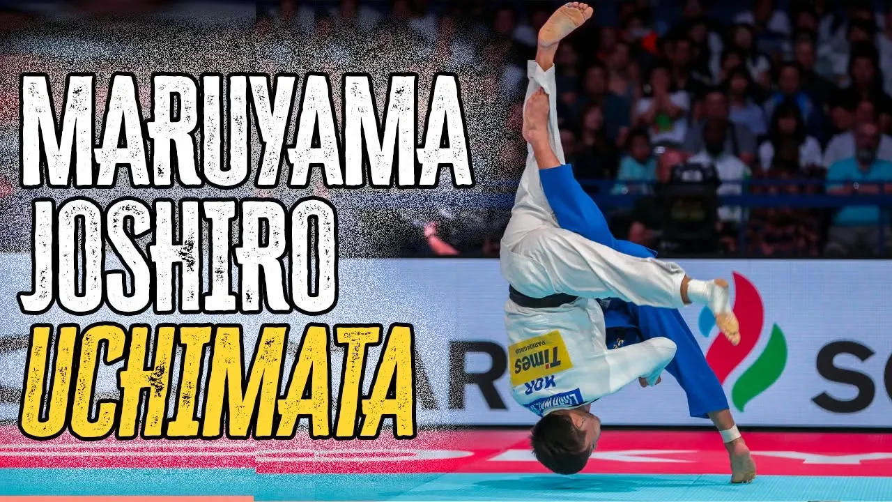 丸山 内股 日本刀 MARUYAMA UCHIMATA - JUDO THROWS background