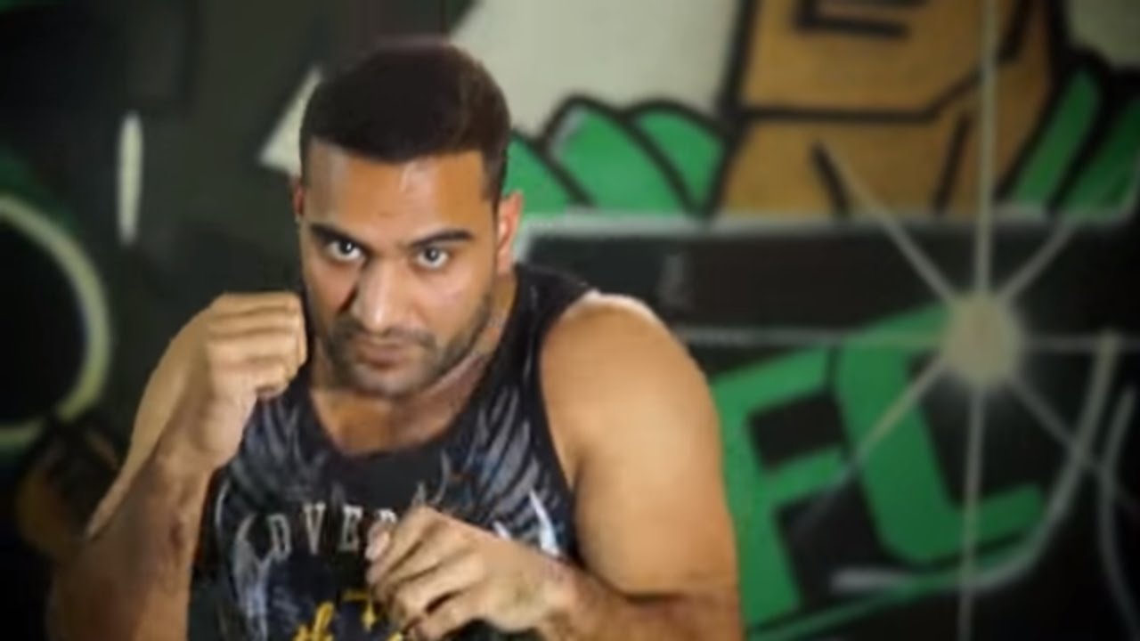 Super Fight League: One Round with Gaurav Gulliya background