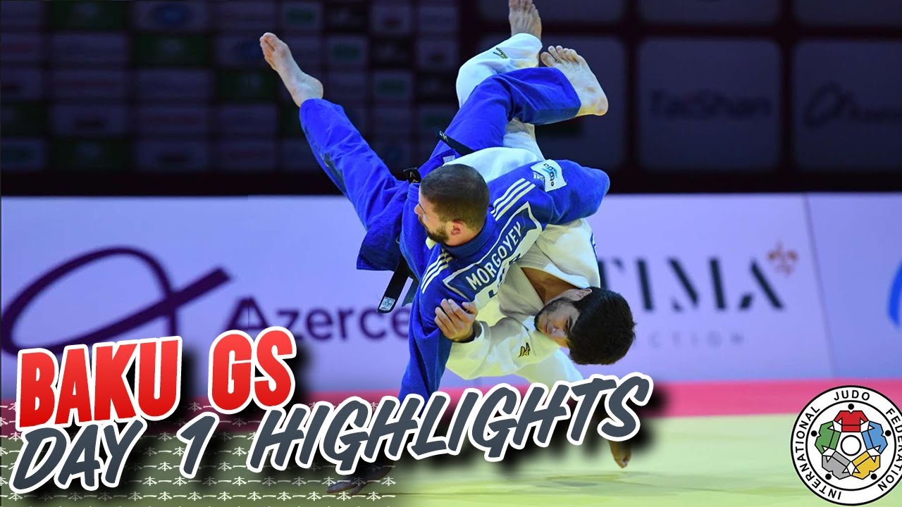 Baku Judo Grand Slam 2022 - Day 1 Highlights background