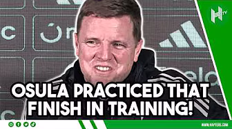 Osula PRACTICED that in training! | Eddie Howe | Newcastle 2-1 Man United