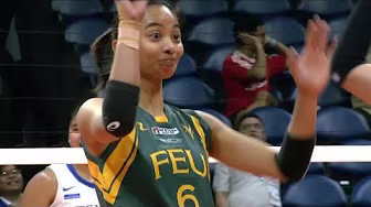 Lovely Lopez MAKES BIG IMPACT IN LAST RALLY for FEU 🤯 | UAAP Season 88 Women’s Volleyball