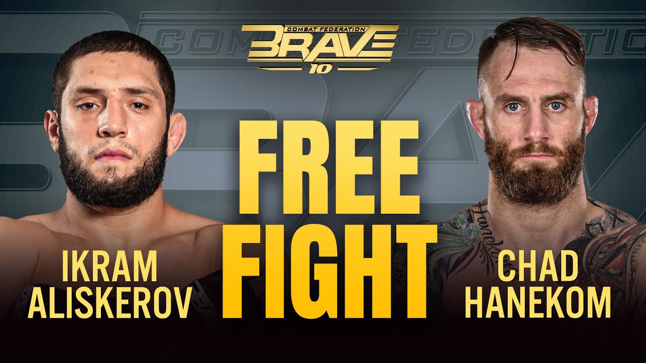 Ikram Aliskerov vs Chad Hanekom | Full Fight | BRAVE CF Classics background