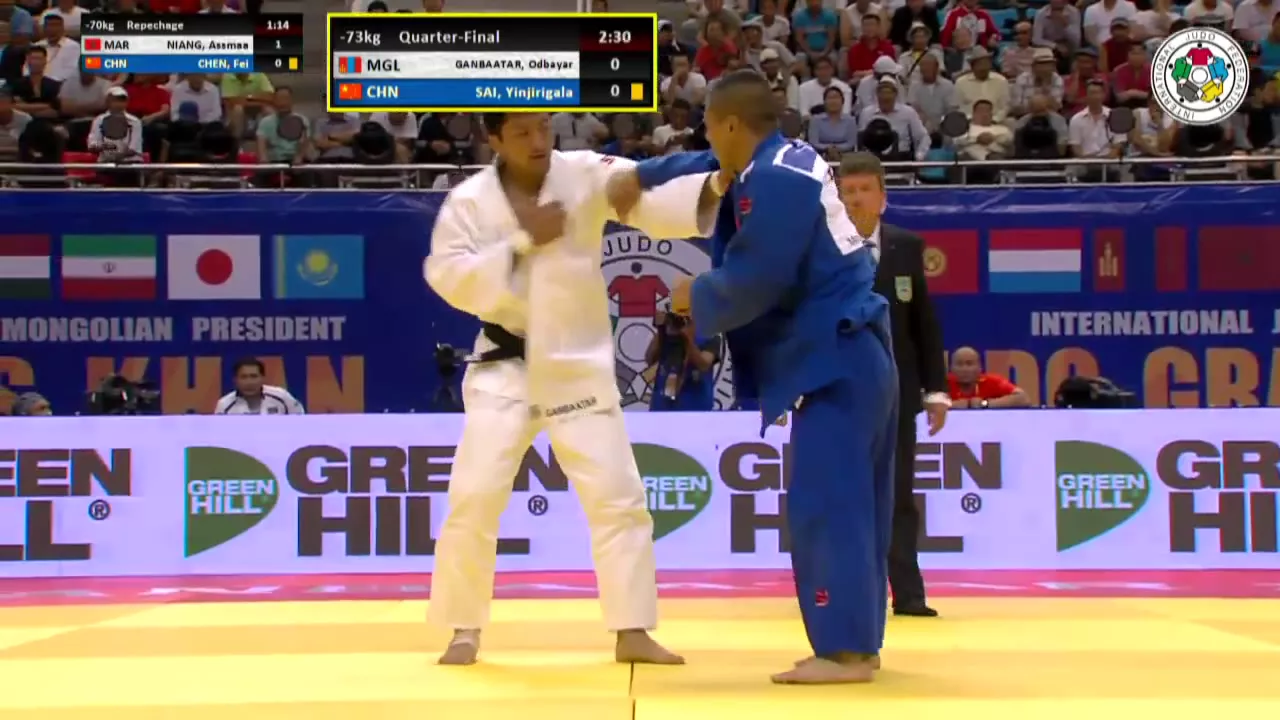 Yinjirigala Sai vs Odbayar Ganbaatar Grand-Prix Ulaanbaatar 2015