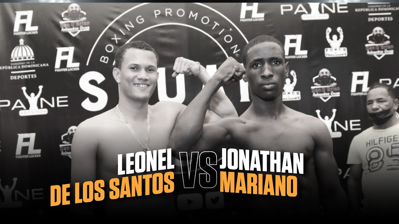 Leonel de los Santos Vs Jonatan Mariano backdrop
